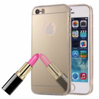 Lustrzane etui ochronne dla iPhone 5 / 5S / SE (2016) – złote