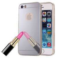 Lustrzane etui ochronne dla iPhone 5 / 5S / SE (2016) – srebrne