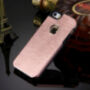 MOTOMO metalowe ochronne etui tylne dla Apple iPhone 5 / 5S / SE (2016) – różowo-złote (Rose Gold)