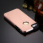 MOTOMO metalowe ochronne etui tylne dla Apple iPhone 5 / 5S / SE (2016) – różowo-złote (Rose Gold)