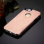 MOTOMO metalowe ochronne etui tylne dla Apple iPhone 5 / 5S / SE (2016) – różowo-złote (Rose Gold)