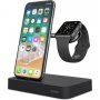 Belkin Valet stojak ładujący do Apple Watch i iPhone - czarny