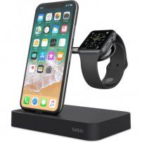 Belkin Valet stojak ładujący do Apple Watch i iPhone - czarny