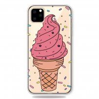 Miękkie 3D etui przezroczyste do 11 Pro Max - lody