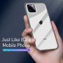 Baseus etui przezroczyste z miękkiego plastiku do iPhone 11 Pro Max - czarne