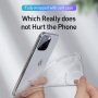 Baseus etui przezroczyste z miękkiego plastiku do iPhone 11 Pro Max - czarne