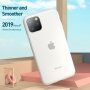 Baseus silikonowe etui przezroczyste do iPhone 11 Pro Max - białe