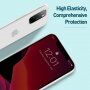 Baseus silikonowe etui przezroczyste do iPhone 11 Pro Max - białe