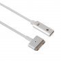 Redukcja 5 Pin MagSafe 2 (kształt T) na USB-C dla MacBook - 15cm - srebro