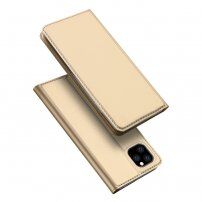 Dux Ducis pokrowiec flip ze stojakiem do iPhone 11 Pro - złoty