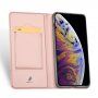 Dux Ducis pokrowiec flip ze stojakiem do iPhone 11 - różowo-złoty
