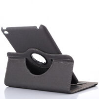 Futerał / etui z uchwytem obrotowym i przestrzenią na dokumenty dla iPad mini 4 - szary