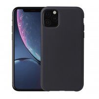 Howmark miękkie gumowane etui do iPhone 11 Pro Max - czarne