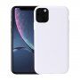Howmark miękkie gumowane etui do iPhone 11 Pro Max - białe