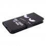 Pokrowiec flip ze stojakiem Do not touch my phone do iPhone 11 Pro - czarny