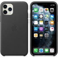 Oryginalne Apple etui skórzane do iPhone 11 Pro Max - czarne