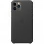 Oryginalne Apple etui skórzane do iPhone 11 Pro Max - czarne