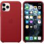 Oryginalne Apple etui skórzane do iPhone 11 Pro Max - czerwone
