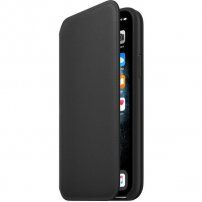 Oryginalny Apple Folio pokrowiec flip skórzany do iPhone 11 Pro - czarny