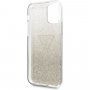 Guess Solid Glitter etui lśniące do iPhone 11 Pro Max - złote