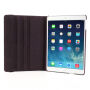 Obrotowy 360° futerał ochronny dla iPad 9,7" (2017/2018) / Air 1 / 2 / Pro 9,7" - fioletowe