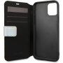 Guess Iridescent Book pokrowiec flip do iPhone 11 Pro - srebrny