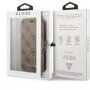 Guess 4G Book pokrowiec flip do iPhone 11 Pro - brązowy