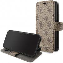 Guess 4G Book pokrowiec flip do iPhone 11 - brązowy