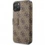 Guess 4G Book pokrowiec flip do iPhone 11 - brązowy