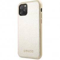 Guess Iridescent etui do iPhone 11 Pro Max - złote