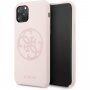Guess 4G Tone on Tone etui do iPhone 11 Pro Max - różowe