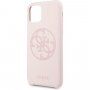 Guess 4G Tone on Tone etui do iPhone 11 Pro Max - różowe