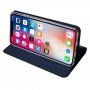 Dux Ducis pokrowiec flip dla iPhone XR - ciemnoniebieski