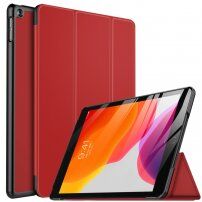 Smart pokrowiec ze stojakiem i funkcją usypiania dla iPad 10,2" (2019-2021) - czerwony