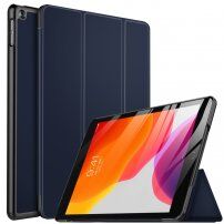 Smart pokrowiec ze stojakiem i funkcją usypiania dla iPad 10,2" (2019-2021) - niebieski