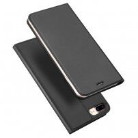 Dux Ducis pokrowiec flip ze stojakiem dla iPhone 7 Plus / 8 Plus - ciemnoszary