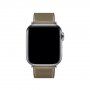 Pasek skórzany dla Apple Watch Ultra 49mm / 46mm / 45mm / 44mm / 42mm - szary brązowy