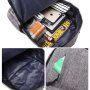 Wielofunkcyjny plecak studencki dla iPad / MacBook do 13" - czarny