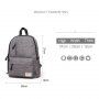 Wielofunkcyjny plecak studencki dla iPad / MacBook do 13" - czarny