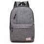 Wielofunkcyjny plecak studencki dla iPad / MacBook do 13" - szary