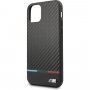 BMW M Carbon Tricolore etui do iPhone 11 Pro Max - czarne