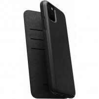 Nomad Folio pokrowiec flip skórzany do iPhone 11 Pro Max - czarny