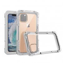 Super odporny pokrowiec przeciw wodzie / śniegu / kurzu dla iPhone 11 - biały