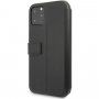 Mercedes Quilted Perf pokrowiec flip do iPhone 11 Pro - czarny