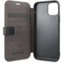Mercedes Quilted Perf pokrowiec flip do iPhone 11 Pro - czarny