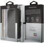 Mercedes Quilted Perf pokrowiec flip do iPhone 11 - czarny