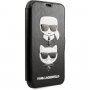 Karl Lagerfeld pokrowiec flip z miejscem na karty do iPhone 11 - czarny