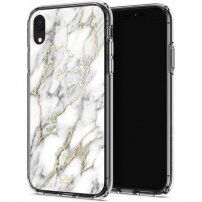 Spigen & Ciel by CYRILL etui z kolekcji Cecile dla iPhone XR - szary marmur