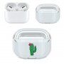 Przezroczyste opakowanie do AirPods Pro - kaktus