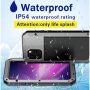Super odporny pokrowiec z metalu, silikonu i szkła hartowanego dla iPhone 11 Pro - srebrny